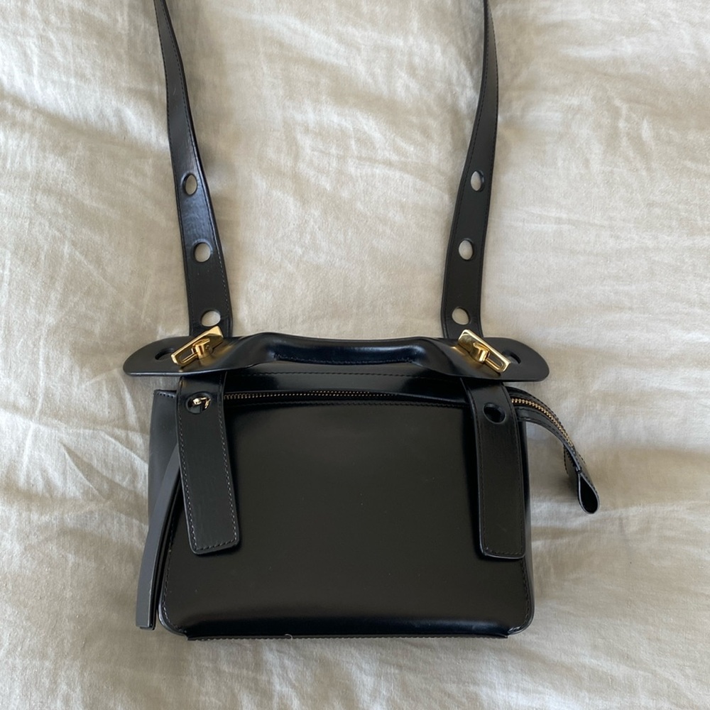 Sophie Hulme Bolt Bag Black